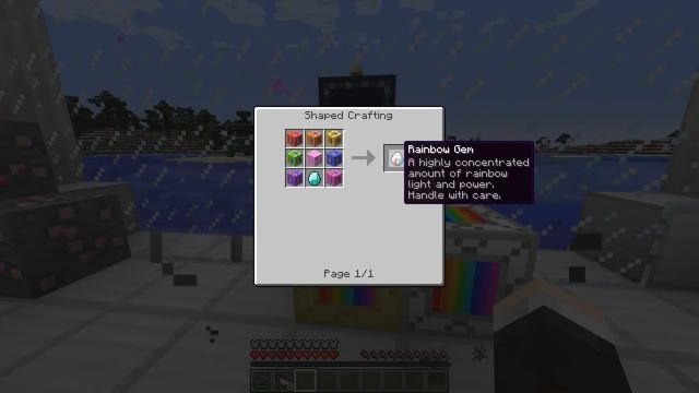 Minecraft  RAINBOW WORLD MOD Nyan Blocks Pop Tarts  More!  Mod Showcase