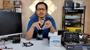 Review Snowman M400 CPU Cooler 4 Heatpipe Termurah + RGB