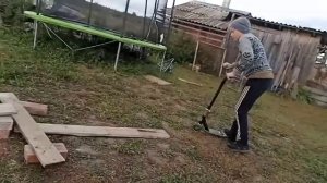 Очень смешная покатушки на самакате
