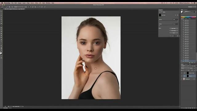 Урок Глянцевая ретушь Идеальная кожа в Photoshop