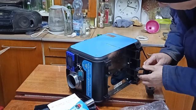 Обзор автономный дизельный отопитель на 8 КВт, 12,24, 220 v смотреть онлайн