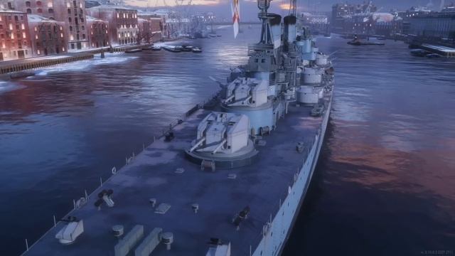 The Minotaur in World of Warships Legends смотреть онлайн