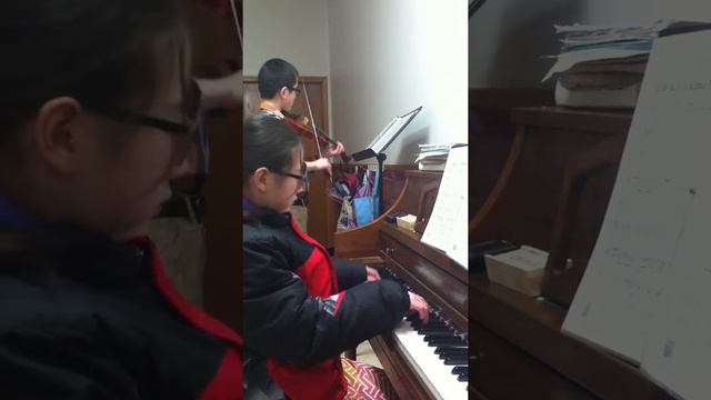 In The Hall of The Mountain King  Edvard Grieg  Violin and Piano