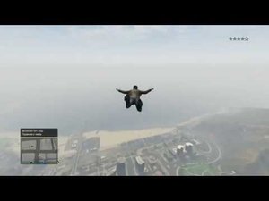 GTA 5 Как выжить при падении с неба без парашюта! + код "Падение с неба"