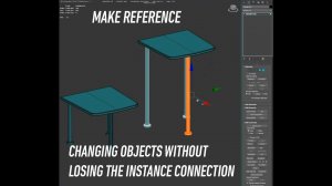 Dark Max № 93 - Make Reference, changing objects without losing the instance connection