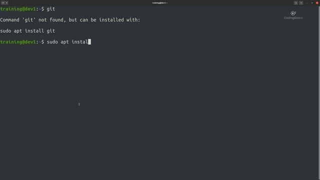 Git Essentials - Ubuntu Installation смотреть онлайн