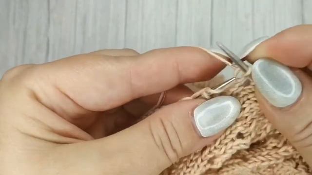 Вяжем футболку спицами