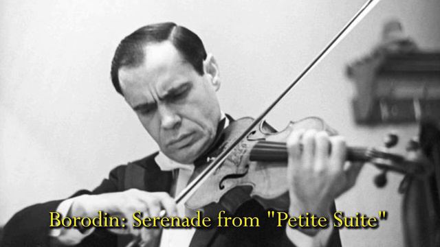 Borodin arr. Heifetz: Serenade from Petite Suite Leonid Kogan violin Andrei Mytnik piano