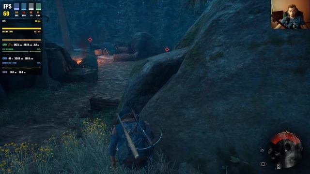 Days Gone на ПК fps ★ Тест железа gtx 1060 6GB + Ryzen 7 2700 смотреть онлайн
