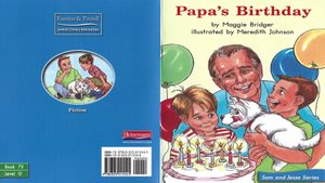 Papa's Birthday (аудиокнига на английском языке для детей)
