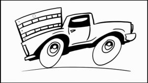 How to draw a pickup truck. Part 11. Мастер класс. Как нарисовать пикап. Часть 11.