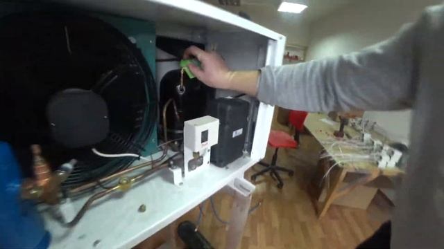 Предпродажная подготовка холодильного агрегата FROSTBERG F3 смотреть онлайн