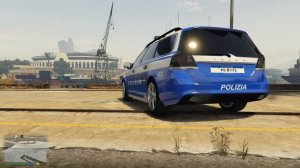 Italian Police Volvo V70 Polizia Italiana for GTA 5