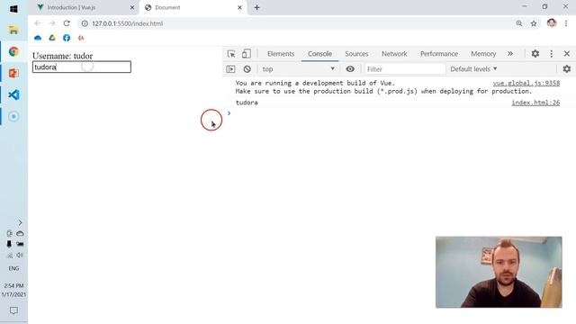 Vue - Two Way Binding ( Vue 2 & Vue 3 )