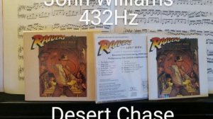 John Williams: Raiders Of The Lost Ark 432Hz/ Desert Chase