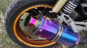 Honda cb400 sf 2001 VTEC, exhaust sound ?обзор