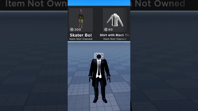 HOW TO MAKE SKIBIDI CAMERAMAN ROBLOX AVATAR!!!!???