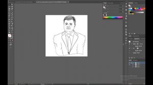 How to Cartoon Petro Poroshenko in Adobe Illustrator/ Петро Порошенко