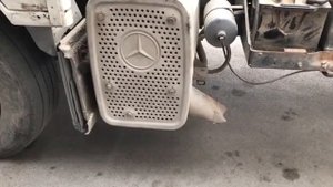 Запуск двигателя OM501 400 лс | Mercedes Actros MP1 (A259)