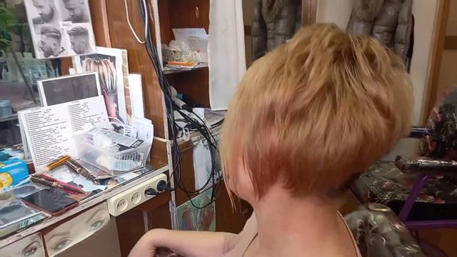 Креативная стрижка с рисунком