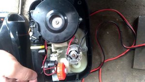 #Лодочный #насос #Marlin элект 12в 2-х поршневой с регулировкой, как выглядит внутри, слабые места.