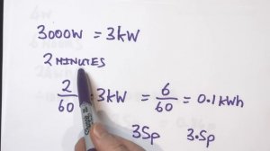 Power and Energy - Watts vs Watt Hours, Energy Cost and Battery Capacity