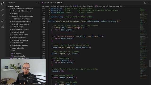 Modify the output of the WordPress post terms block смотреть онлайн