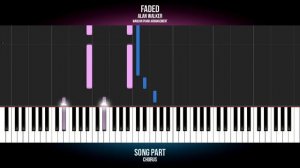 How To Play: Alan Walker - Faded | Piano Tutorial EASY