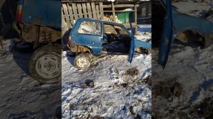 Решил сделать задний привод на оку и у меня получилось!