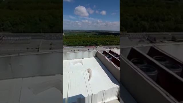 Утепление крыши. Вид на Рязань смотреть онлайн