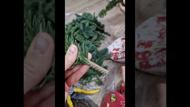 Новогодняя Ёлочка из Нобилиса. своими руками, делаем с детьми #сестричкилайф #хендмейд