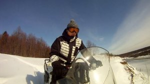 снегоход LYNX прогулка