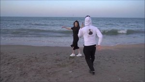 Самая Красивая Лезгинка 2023 Девушки Танцуют Прекрасно На Море Чеченская Песня Влюблена ALISHKA