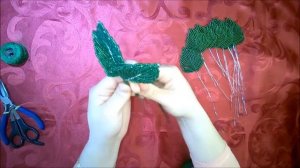 Как сделать Розу из бисера. Часть 2 . Rose Beads