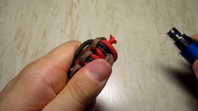Браслет из паракорда Модифицированная Кобра / Modified Cobra Paracord Bracelet