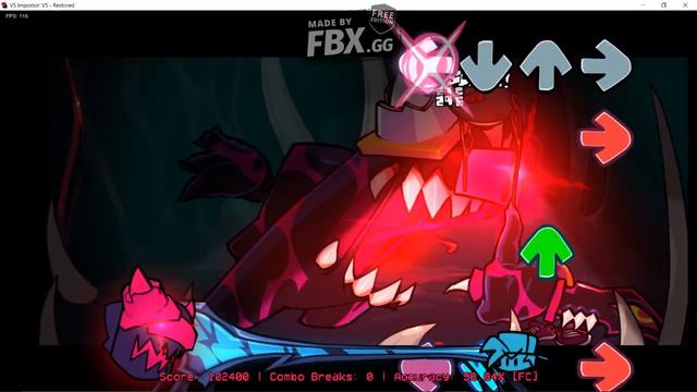 FNF Vs Impostor V5.5/6.0 - Alt Finale Hotfix Restored 98% FC