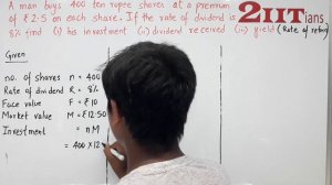 SHARES & DIVIDENDS | Full Exercise 3 | Class 10 ICSE | Chapter 3 ML Aggarwal 2023