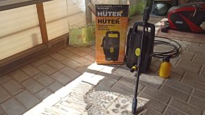 4К UHD. Мойка высокого давления Huter W105-GS (ЭКСПРЕСС ВЕРСИЯ ВИДЕО). РАСПАКОВКА, СБОРКА, ИСПЫТАНИ