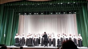 Джаз-хор Свердловской государственной Детской филармонии.Русская народная песня «Вдоль да по речке»