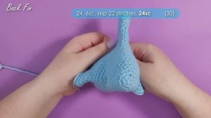 How to crochet Maxi the Shark!