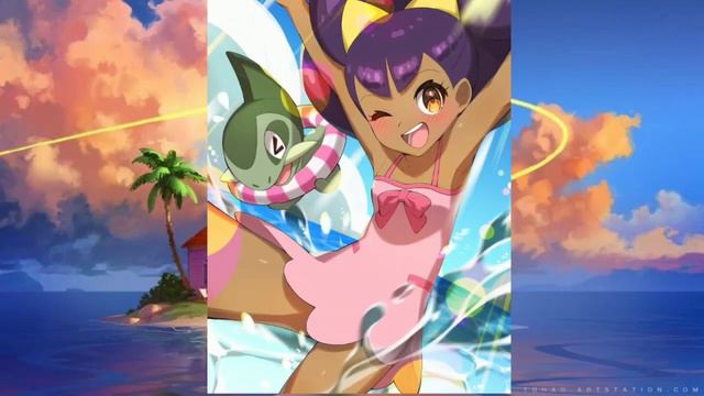 😍💯Pokegirls In Swimsuit Mode 🌹#pokemon