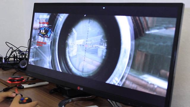 LG 29EA93-P 73,7 cm (29 Zoll) IPS Monitor 21:9 UltraWide ( playing Crysis 3) @ 2560x1080 смотреть онлайн