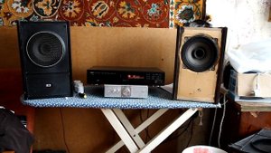 Yamaha CDX 550, TDA7377 и 10АС на ГДШ.