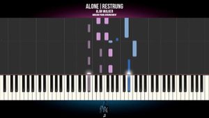 How To Play: Alan Walker - Alone (Restrung) | Piano Tutorial + Sheets