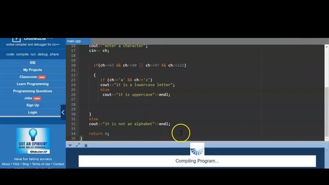 C++ | Terminal Exercise | Functions | Computer Science | NIOS 330| ASCII | SQL| HTML | #30