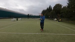 Большой теннис . Укороченный в теннисе. Тактика / техника
