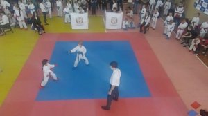Турнир по каратэ WKF дети 8 9лет