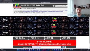 Как протестировать FPS монитора ? UFOtest