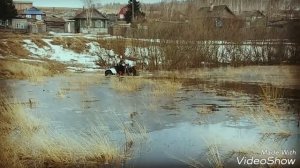 Болотоход!по воде!плывем по болоту!юпитер