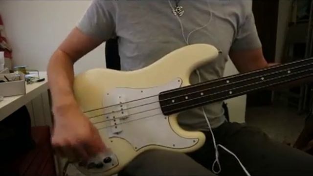 Fender Precision bass fretless piezo смотреть онлайн